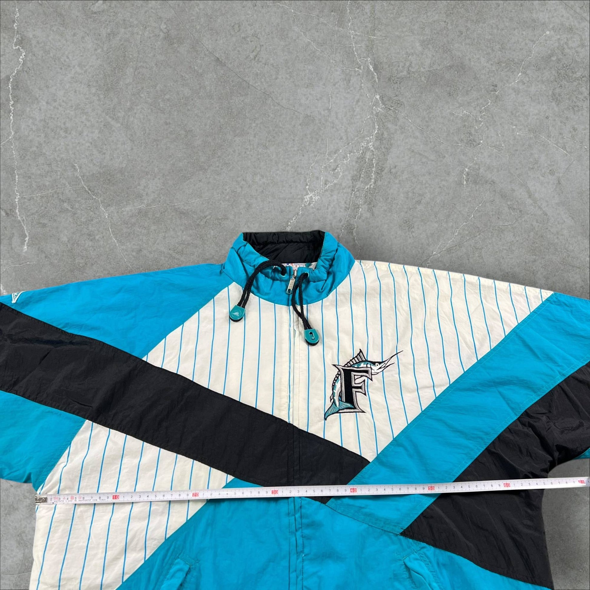 Giacca vintage anni 90 MLB Apex One dei Florida Marlins MLB