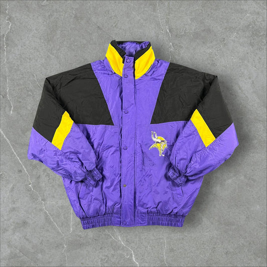 Giacca vintage NFL Minnesota Vikings Chalk Line by Russell Athletic NFL