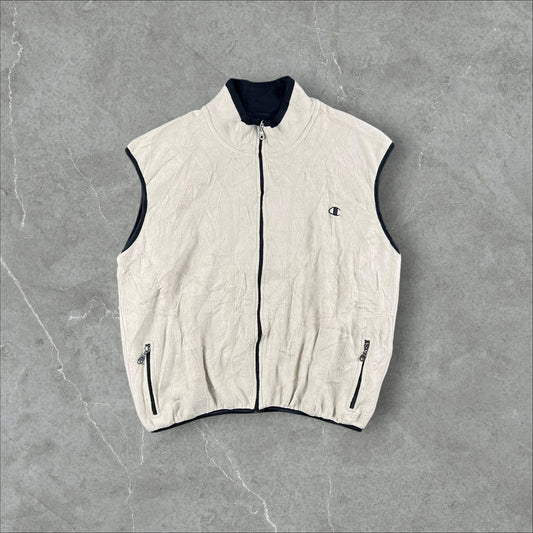 Smanicato vintage in pile Champion Champion