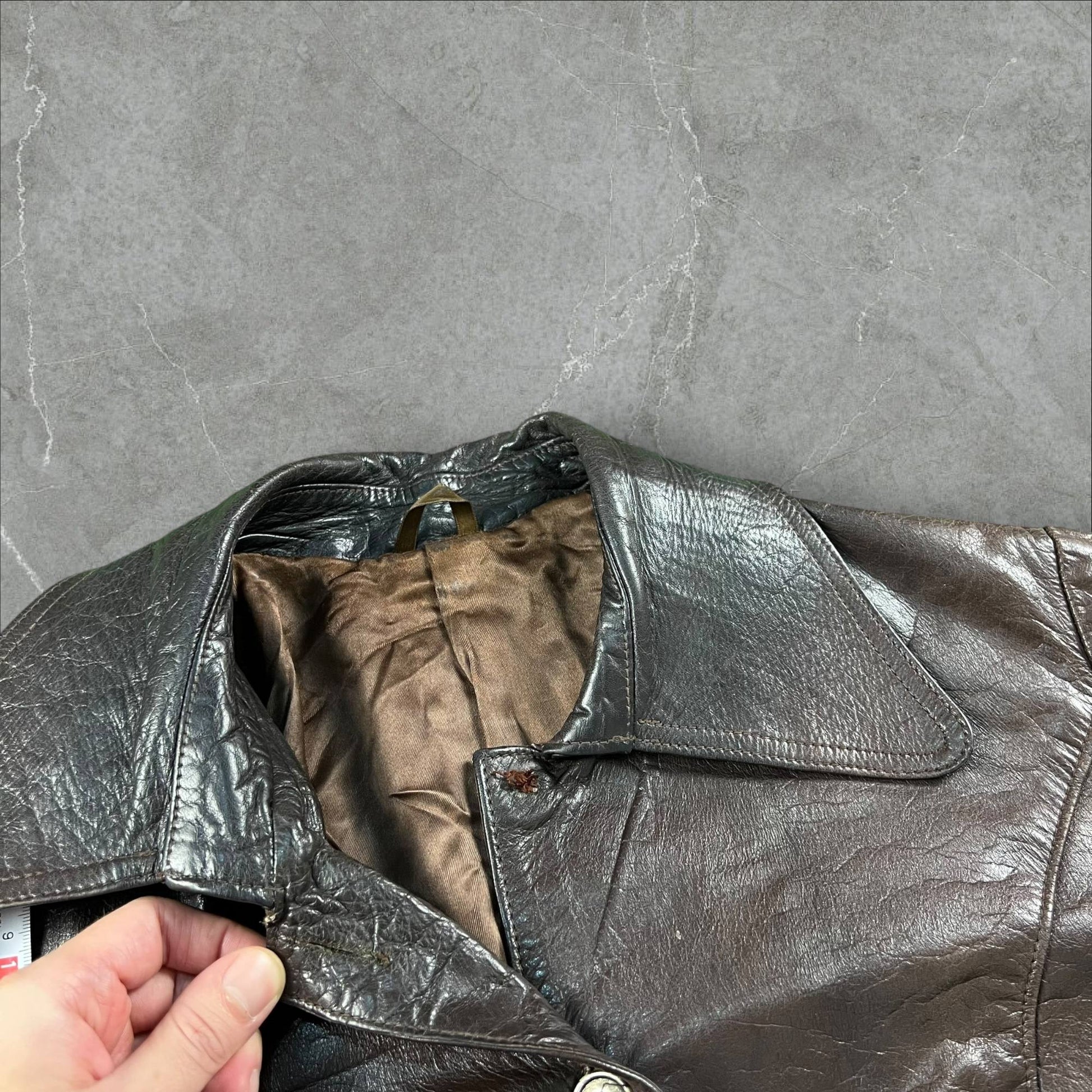 Giacca vintage in pelle Vintage Dressing