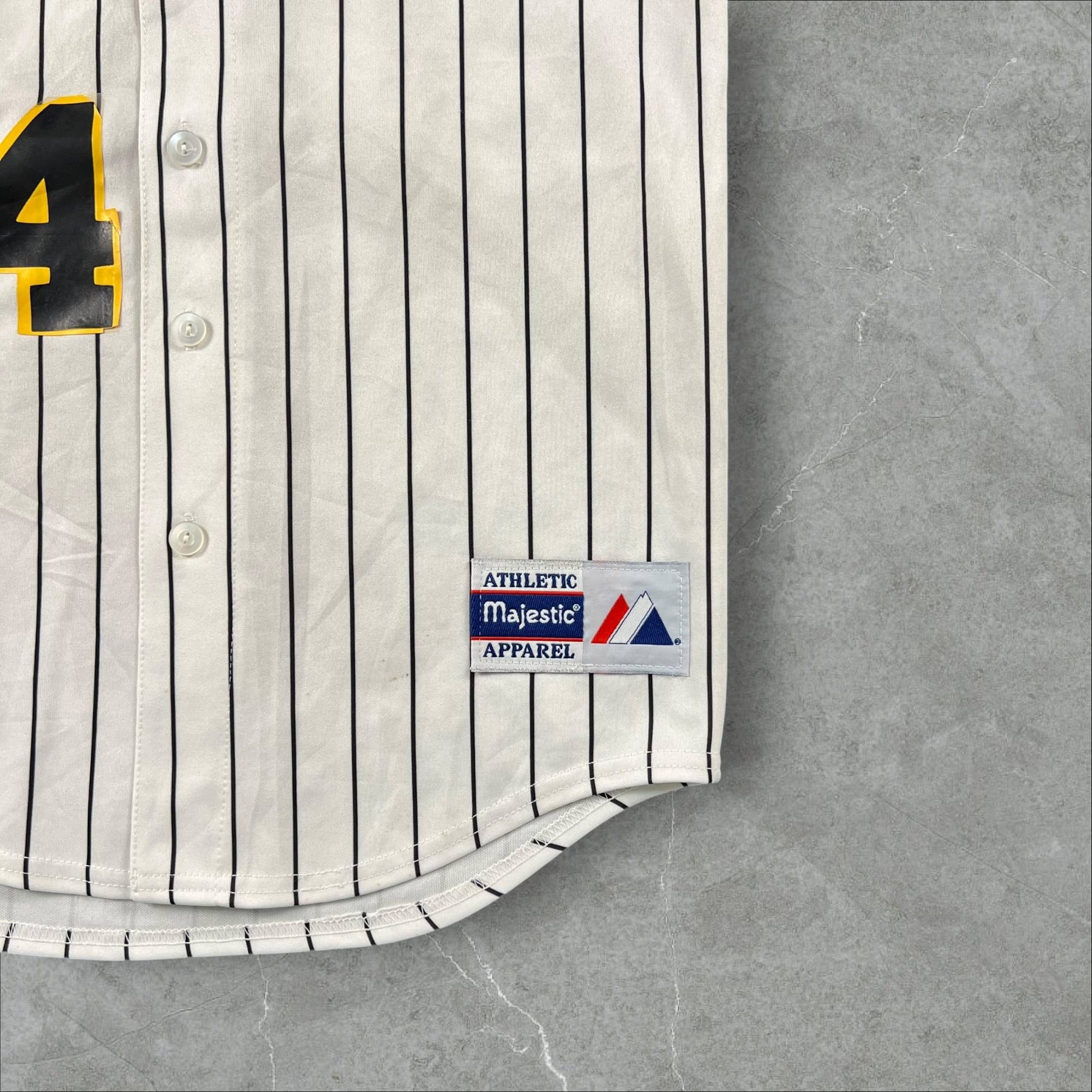 Jersey Majestic Baseball vintage senza maniche Bergman #14 USA Anni ’90 Majestic