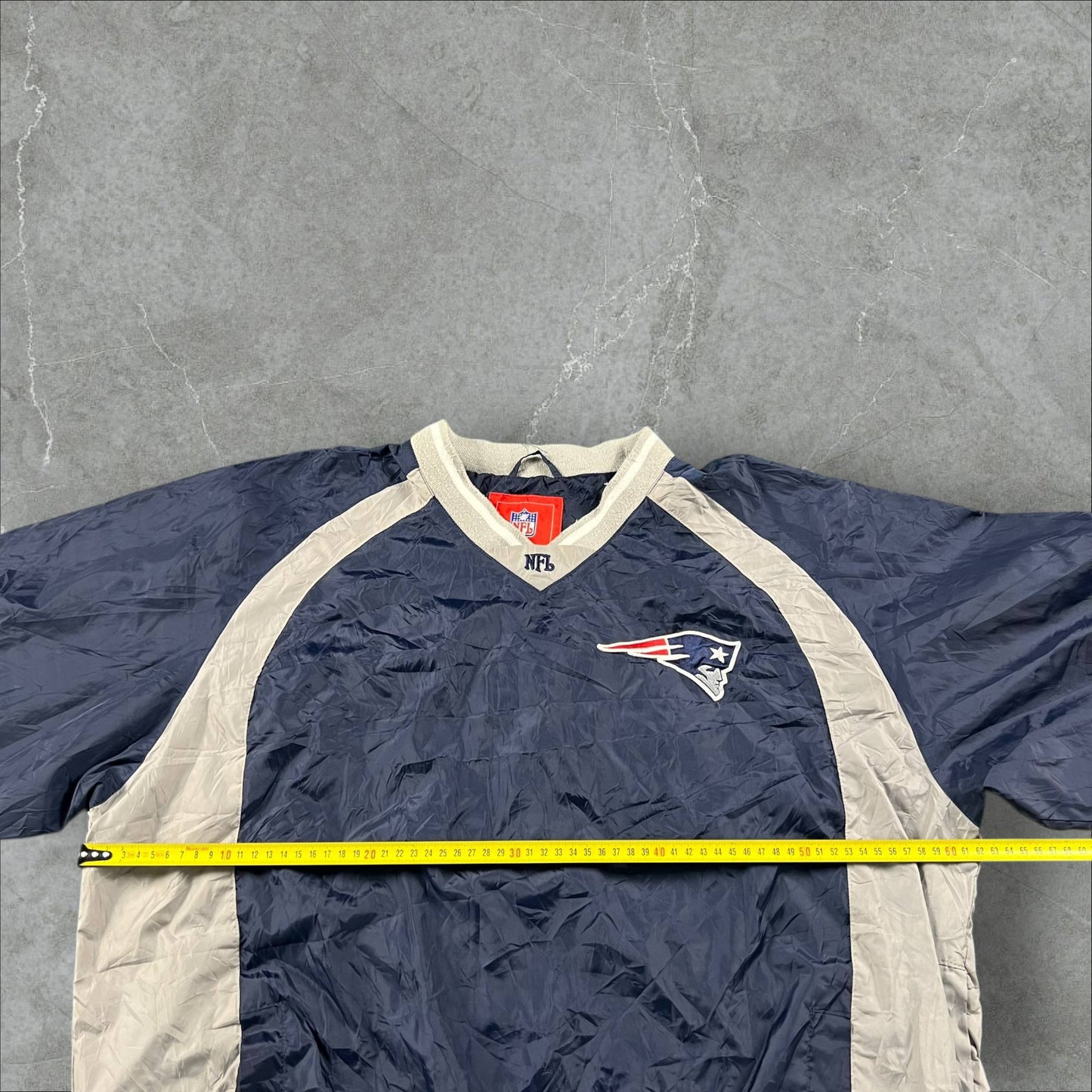 Giacca a vento vintage NFL New England Patriots NFL
