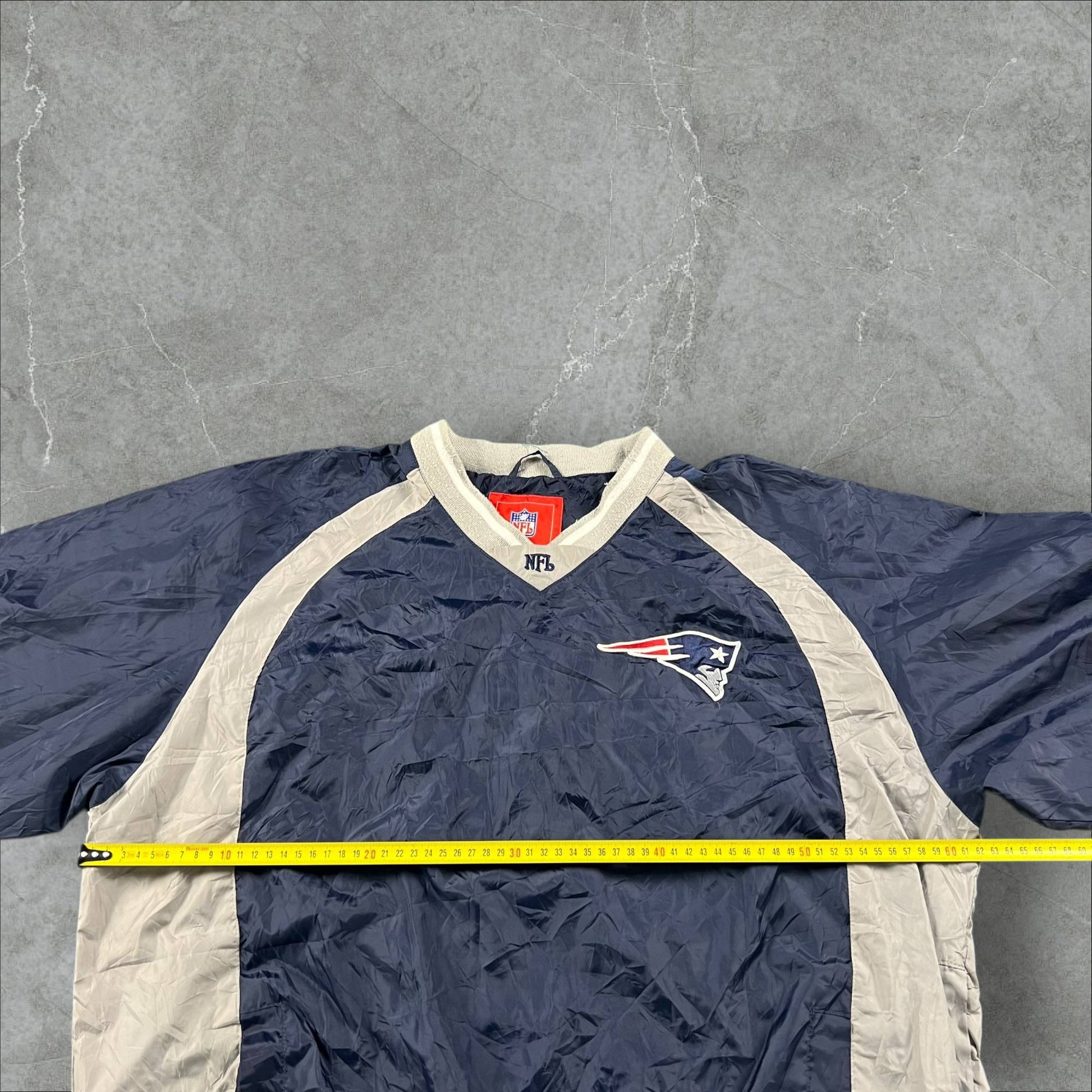 Giacca a vento vintage NFL New England Patriots NFL