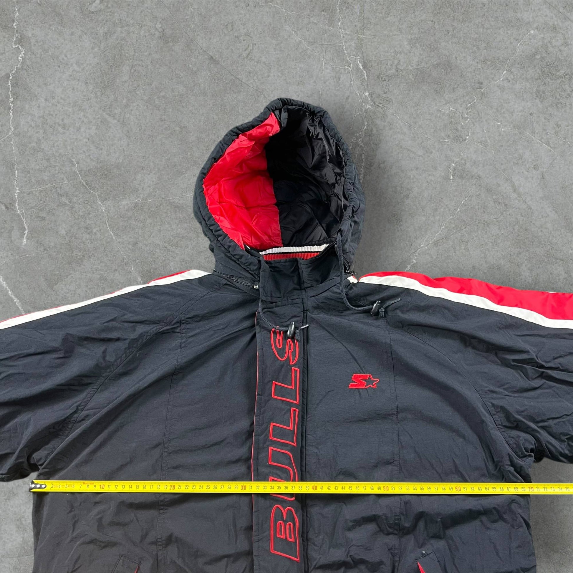 Giacca Starter x NBA vintage anni 90 Chicago Bulls NBA