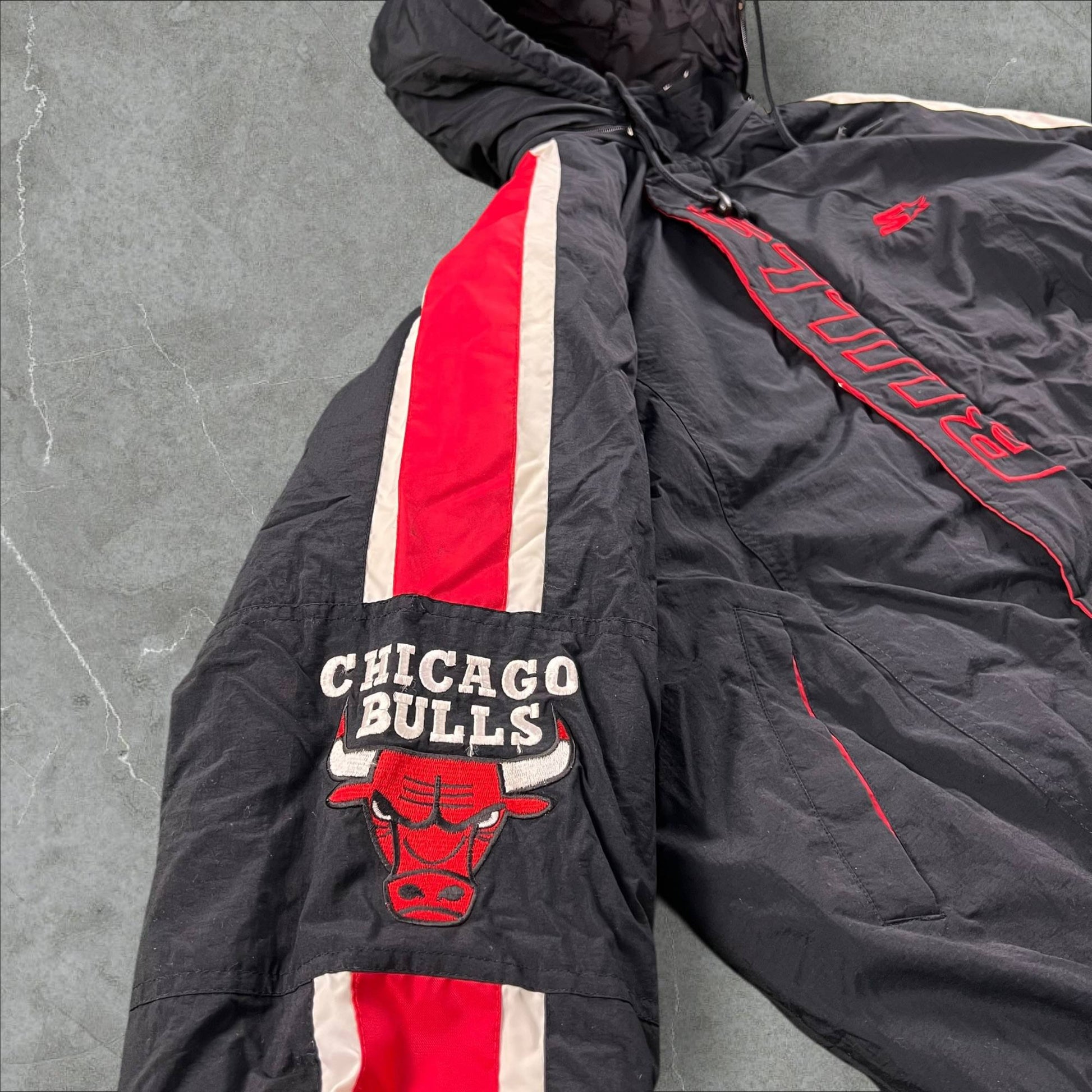 Giacca Starter x NBA vintage anni 90 Chicago Bulls NBA