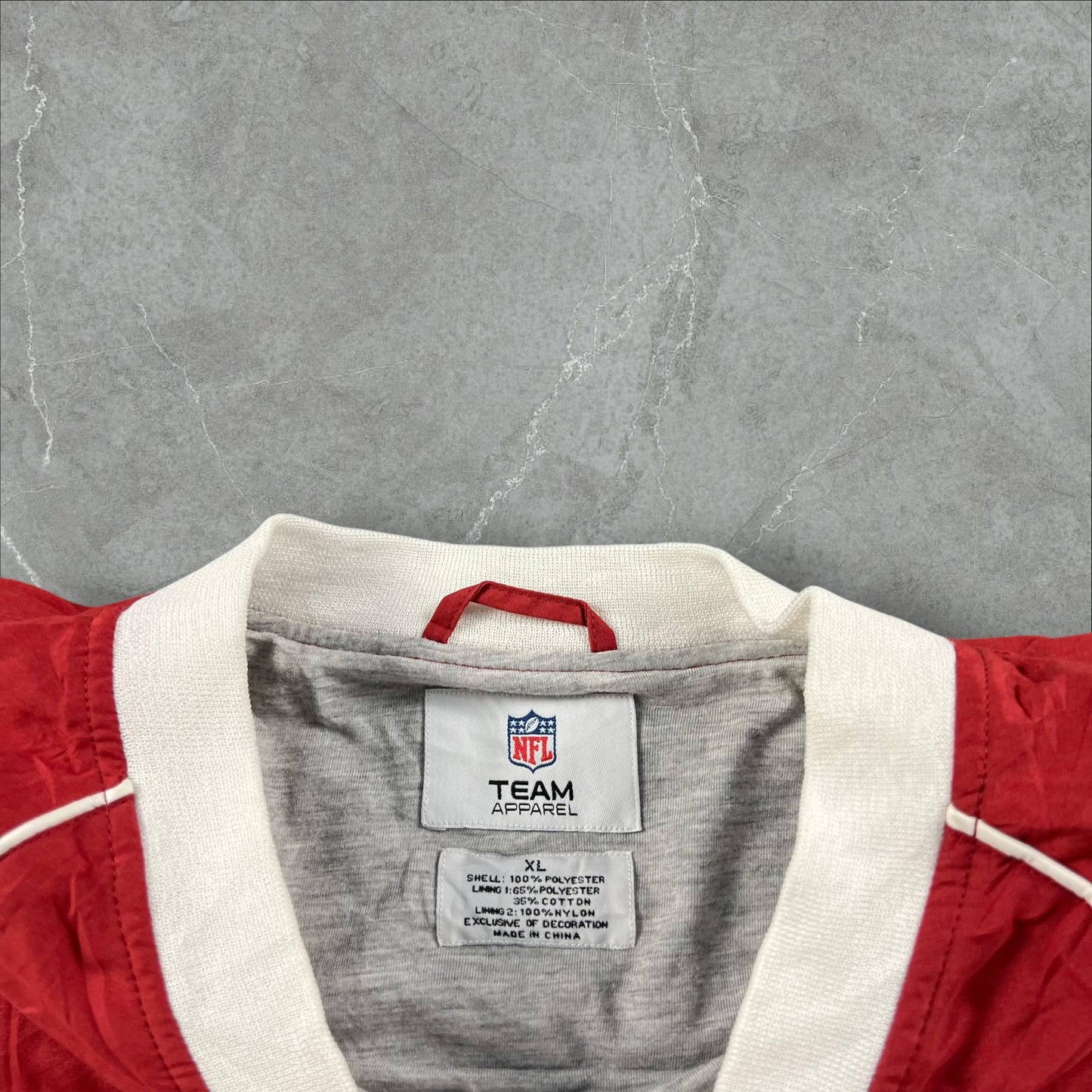 Giacca a vento vintage NFL Arizona Cardinals NFL