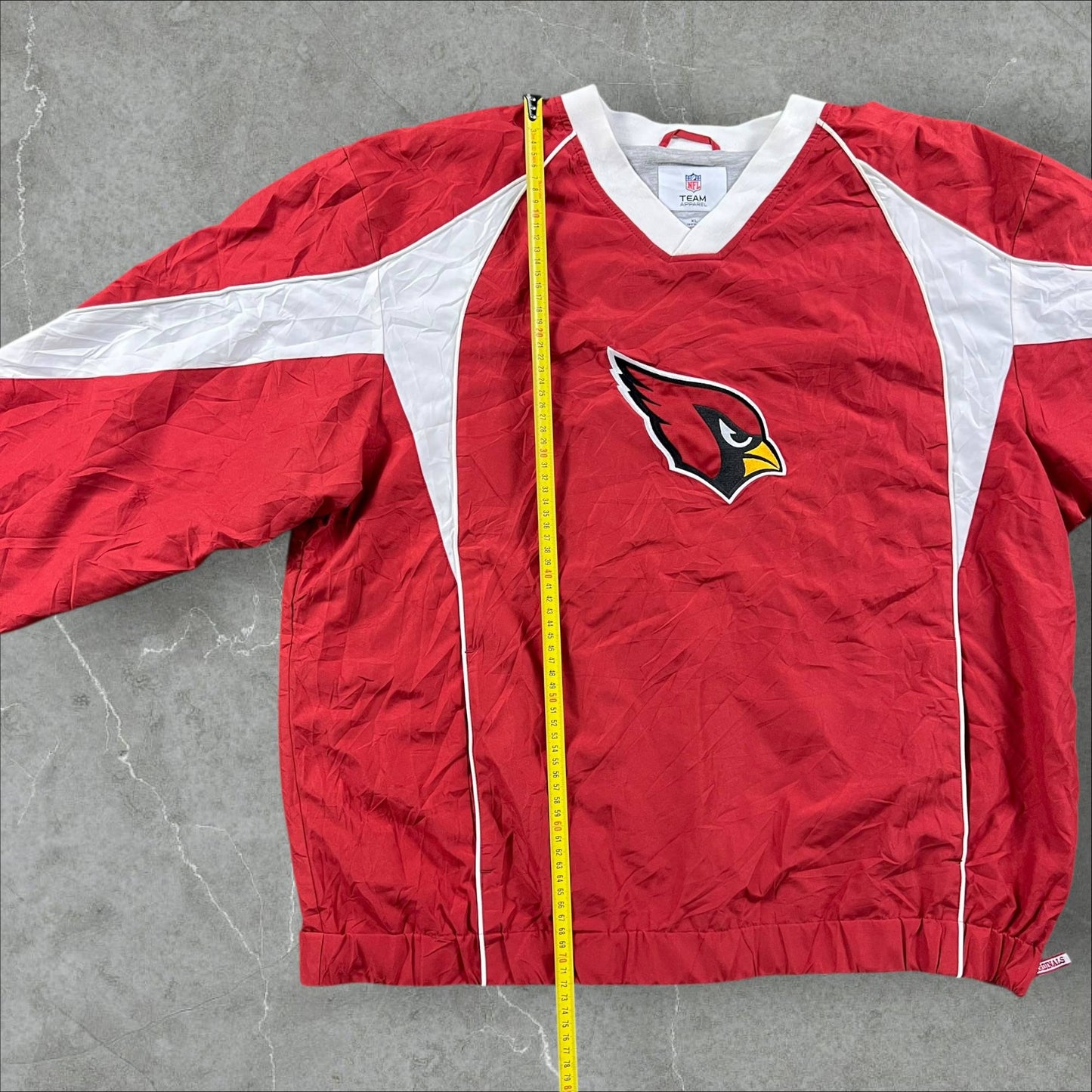 Giacca a vento vintage NFL Arizona Cardinals NFL