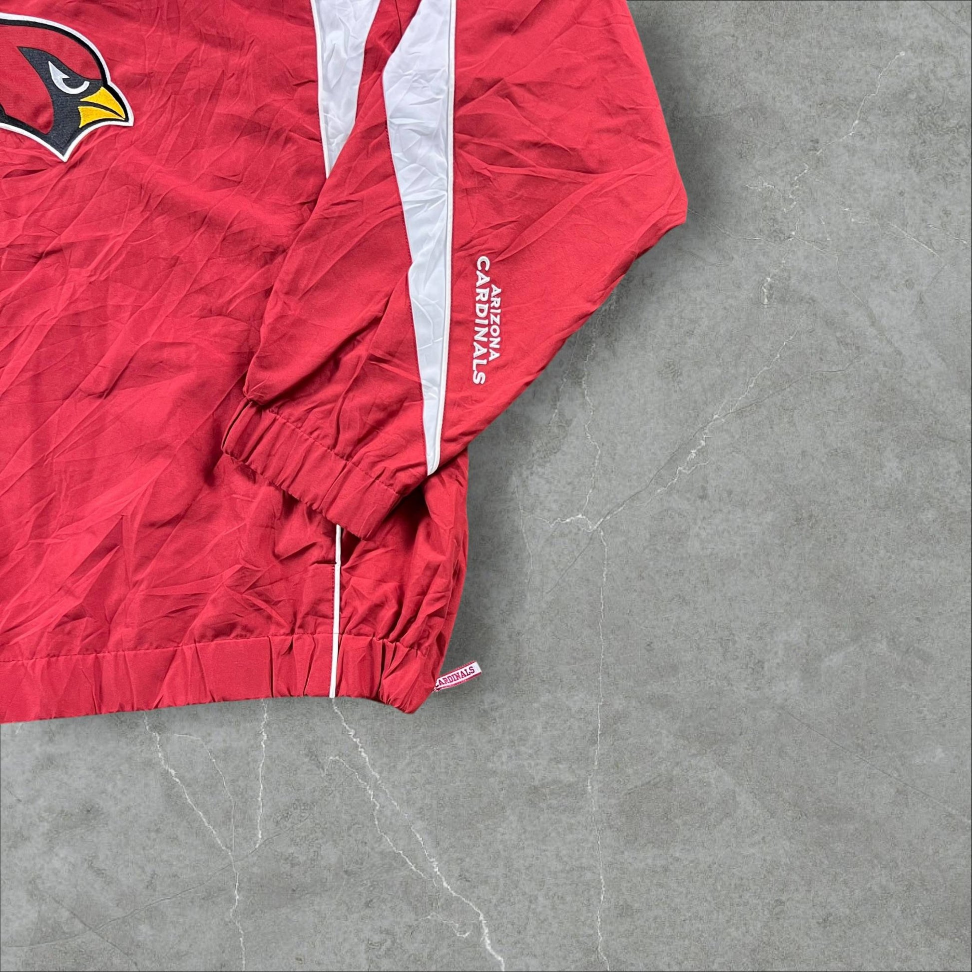Giacca a vento vintage NFL Arizona Cardinals NFL