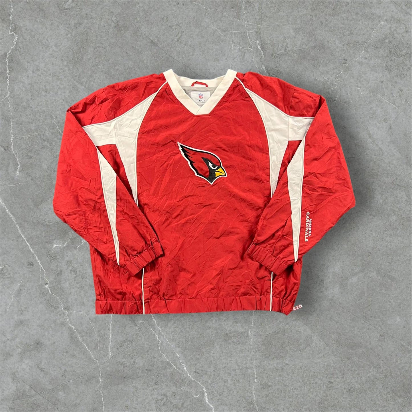 Giacca a vento vintage NFL Arizona Cardinals NFL