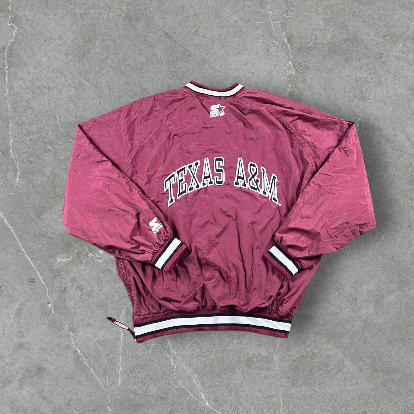 Giacca vintage anni 90 Starter NCAA Texas A&M Aggies Starter