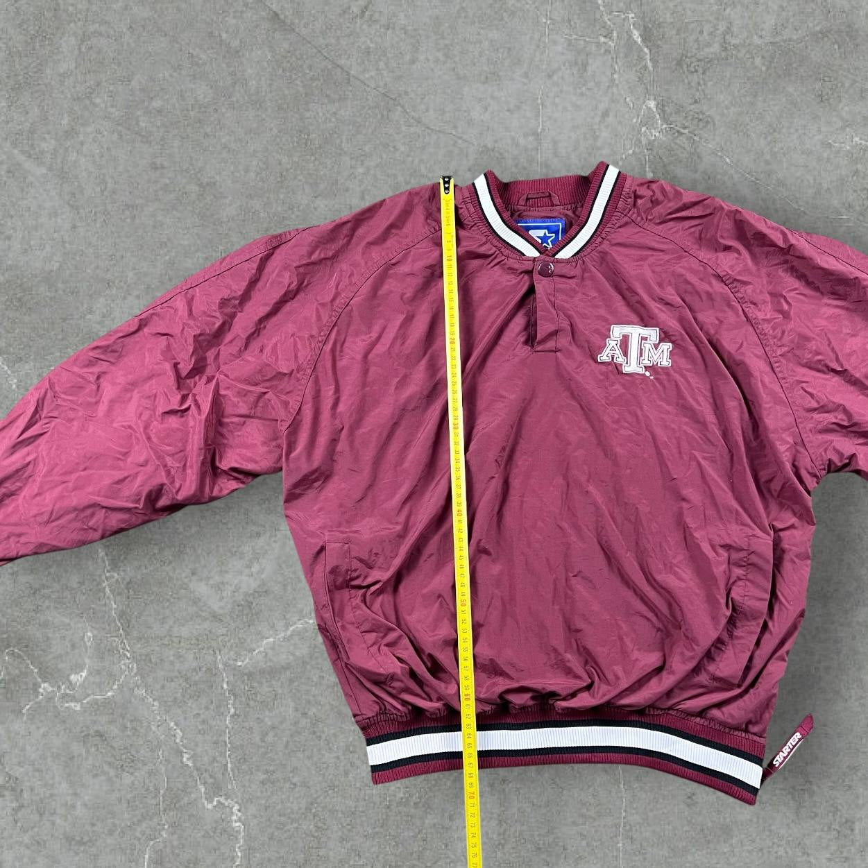 Giacca vintage anni 90 Starter NCAA Texas A&M Aggies Starter
