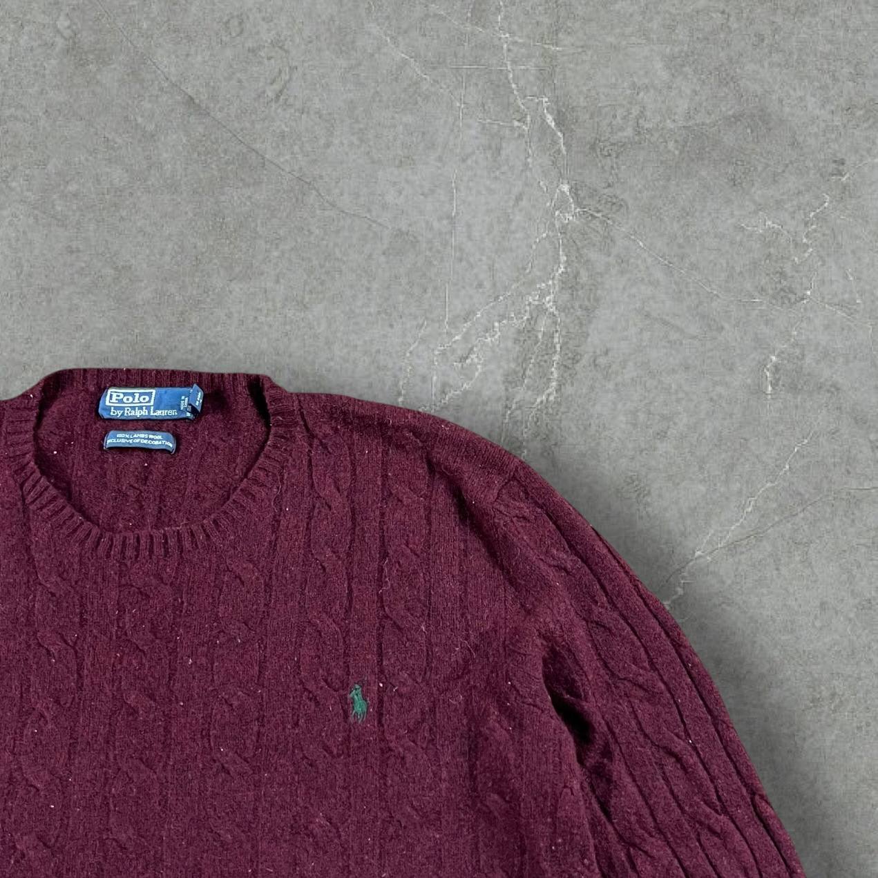 Maglione vintage Polo Ralph Lauren 100% Lana Agnello Ralph Lauren
