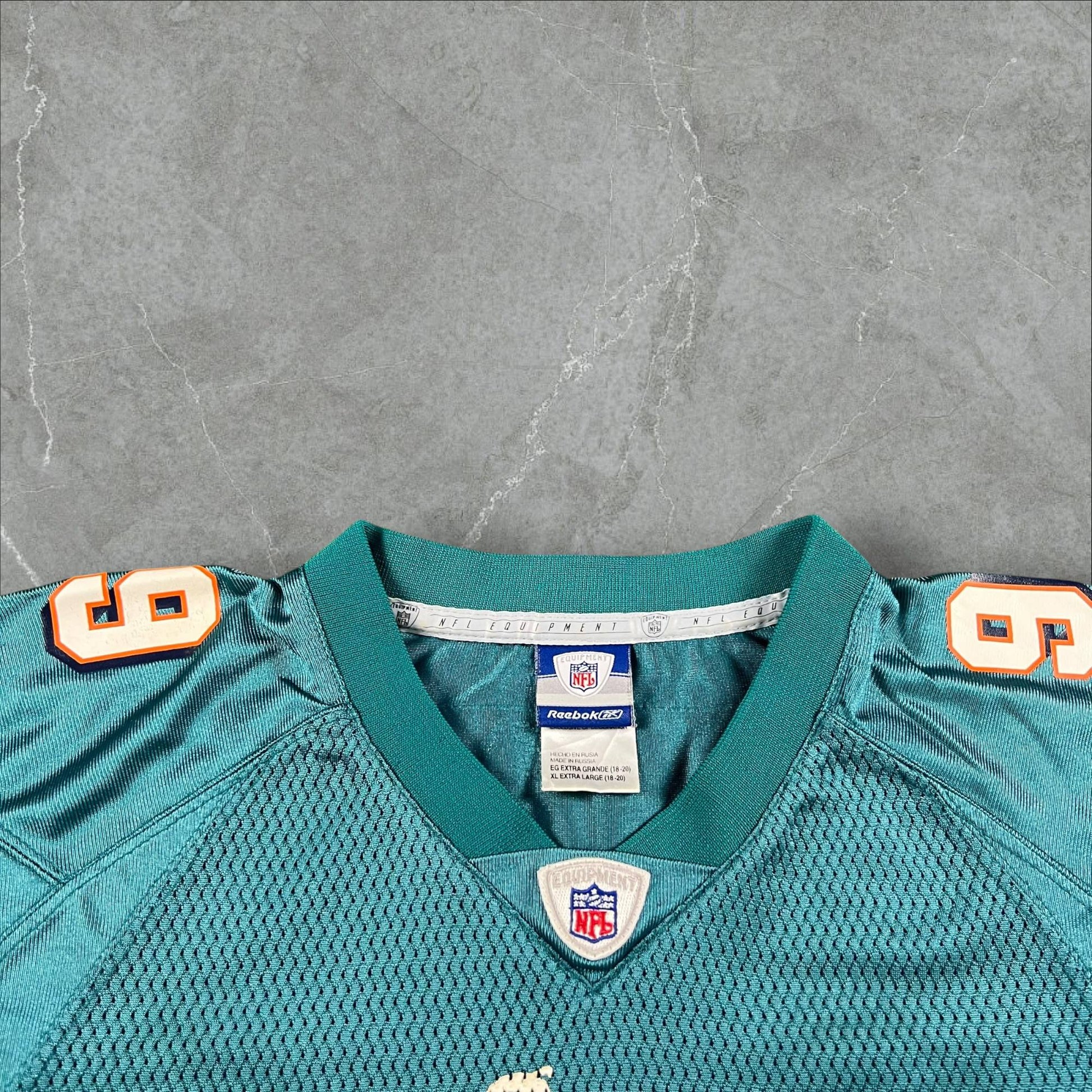 Jersey vintage Anni 2000 Jason Taylor #99 Miami Dolphins Reebok x NFL NFL