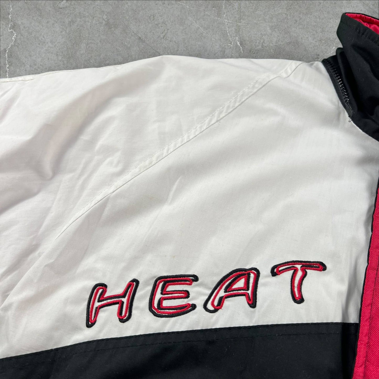 Giubbotto Vintage anni 90 Miami Heat Pro Layer NBA Made in Korea NBA