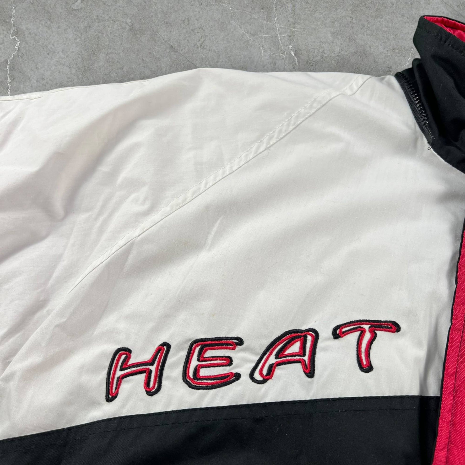 Giubbotto Vintage anni 90 Miami Heat Pro Layer NBA Made in Korea NBA