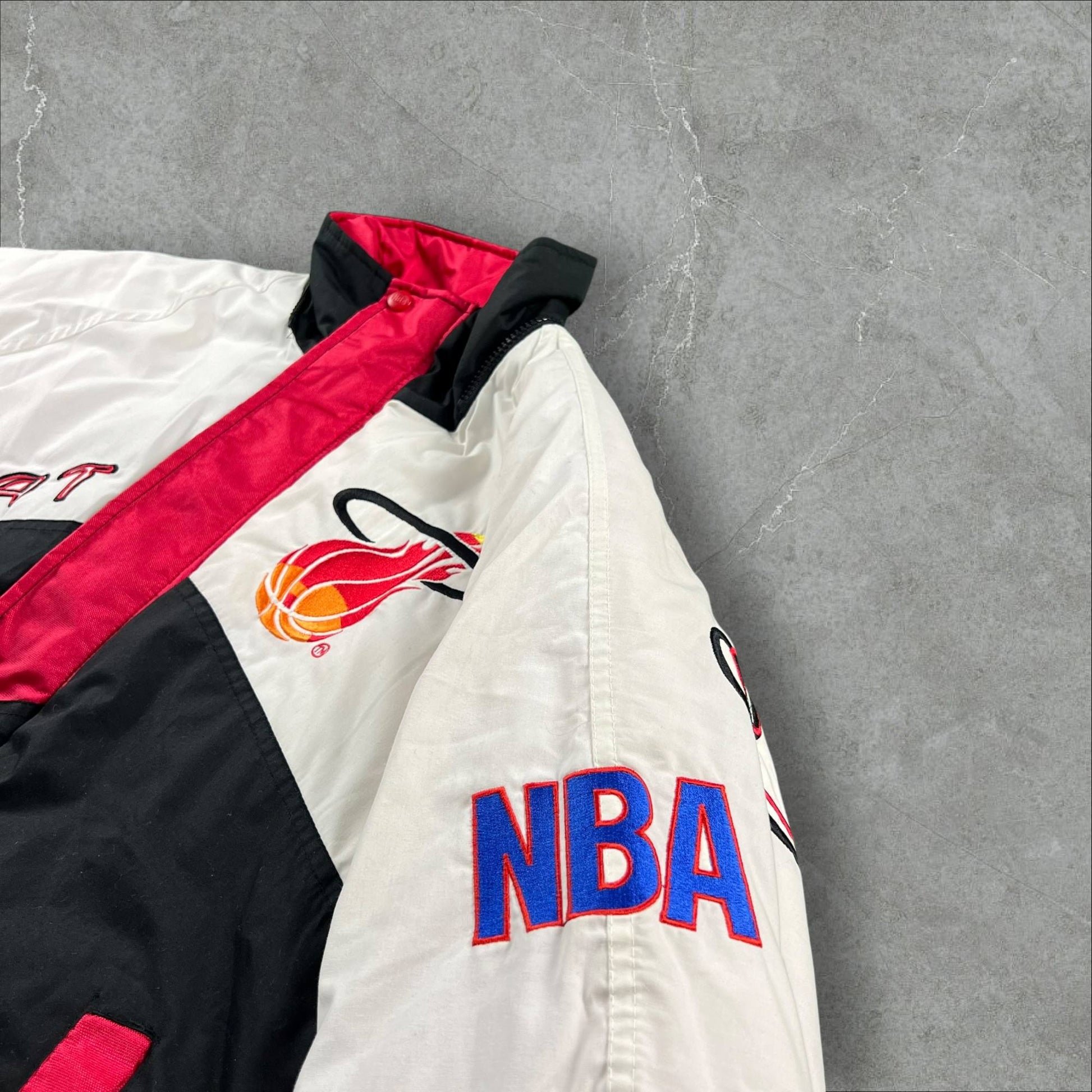 Giubbotto Vintage anni 90 Miami Heat Pro Layer NBA Made in Korea NBA