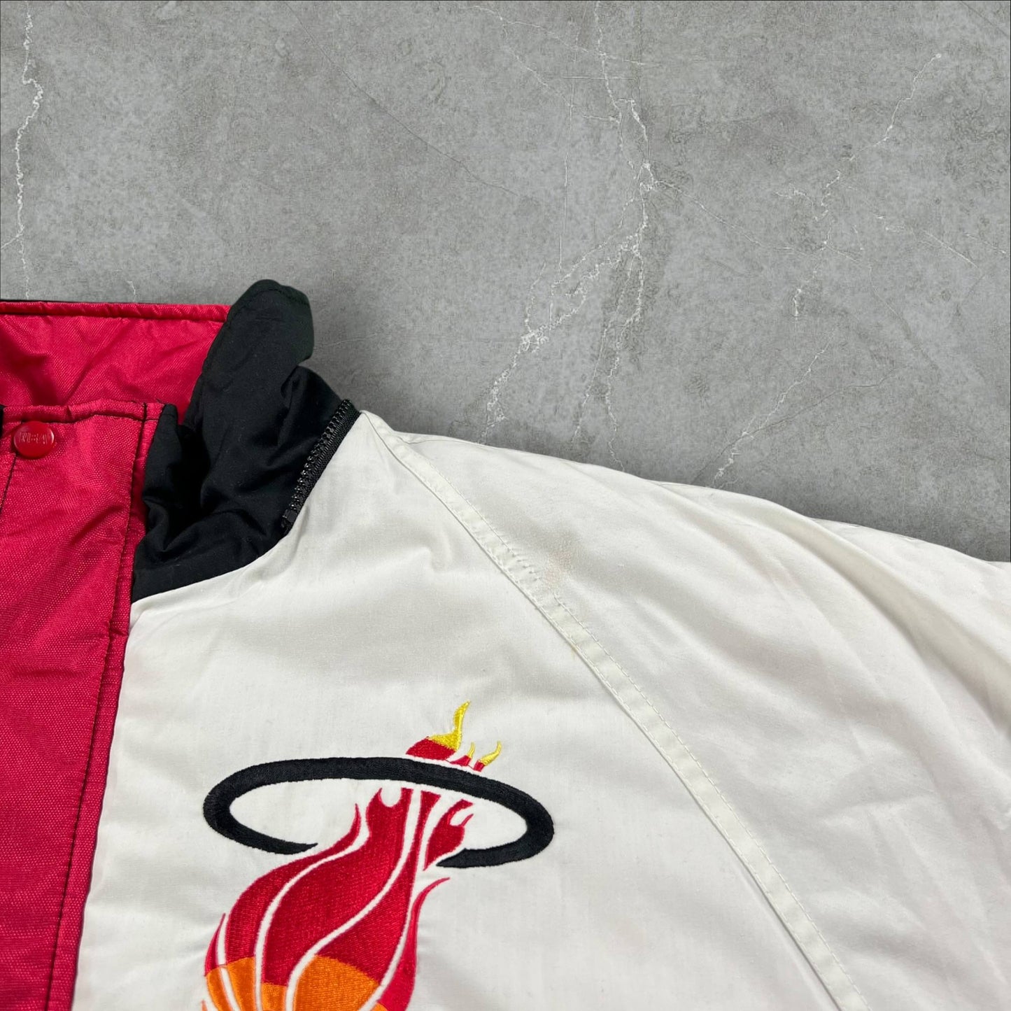 Giubbotto Vintage anni 90 Miami Heat Pro Layer NBA Made in Korea NBA