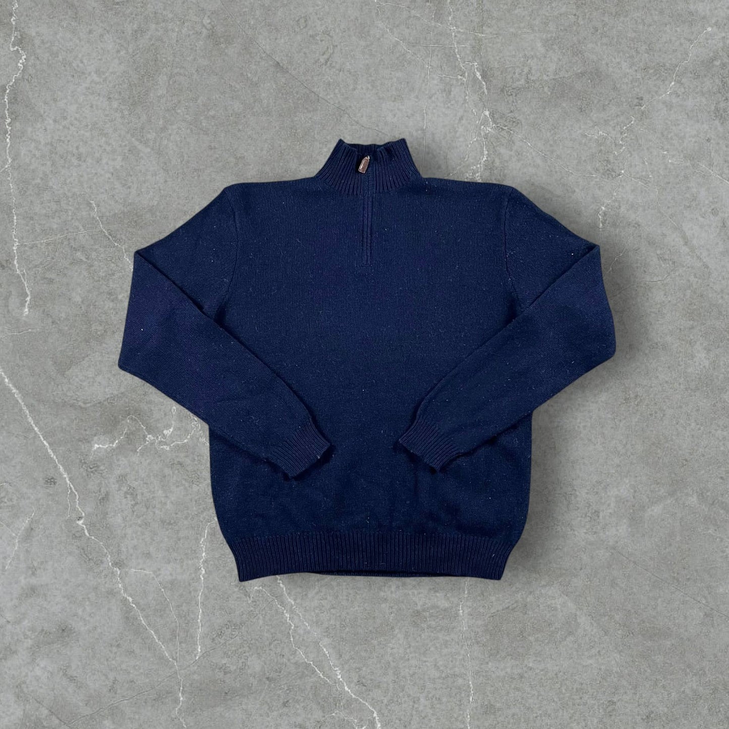 Maglione vintage Quarter Zip Polo Ralph Lauren lana di agnello Ralph Lauren