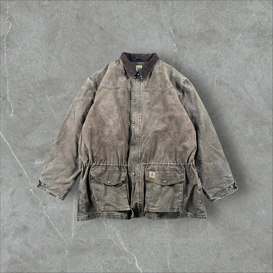 Giacca vintage Carhartt Boulder Canvas Anni ’90 con imbottitura termica, modello Barn Coat Carhartt