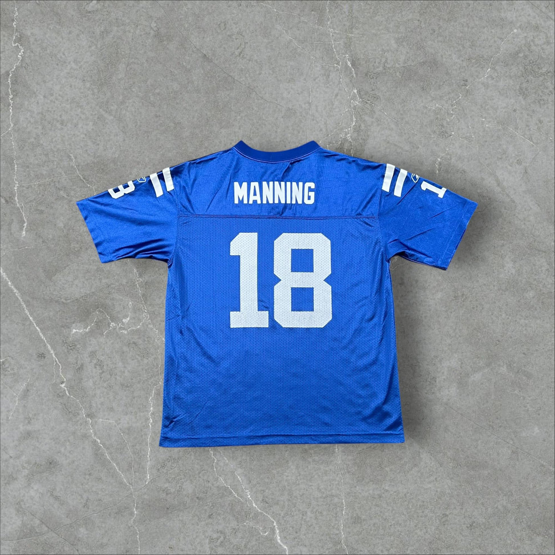 Jersey vintage anni 90 NFL Players Indianapolis Colts Manning 18 NFL
