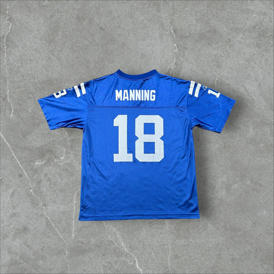 Jersey vintage anni 90 NFL Players Indianapolis Colts Manning 18 NFL