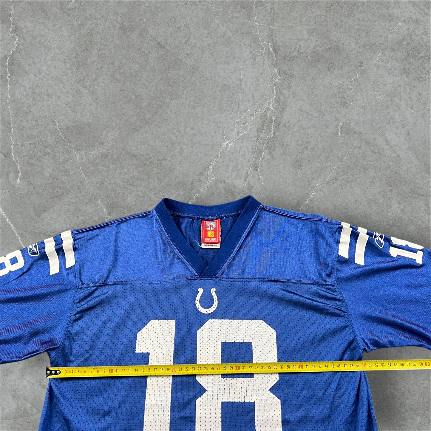 Jersey vintage anni 90 NFL Players Indianapolis Colts Manning 18 NFL