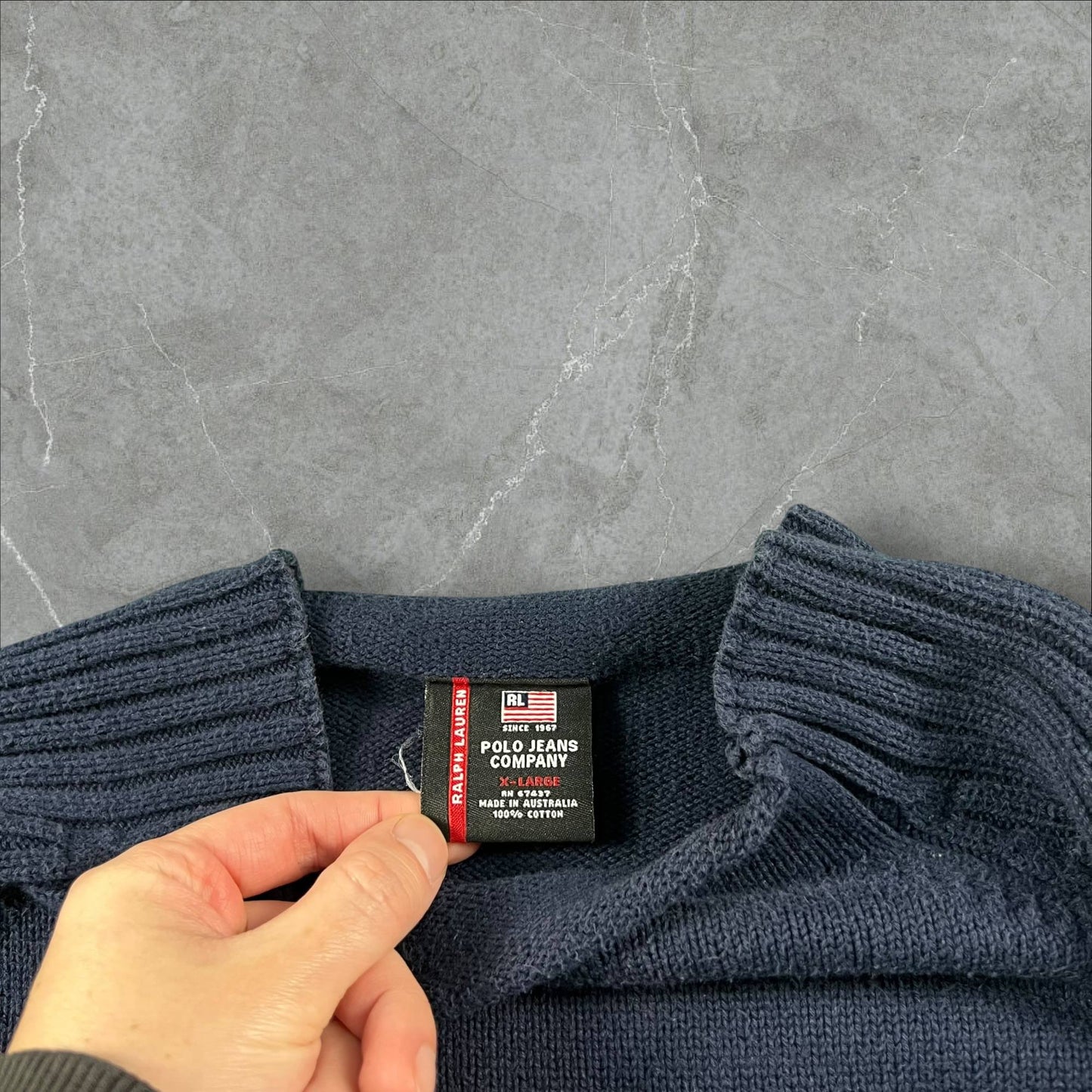 Maglioncino vintage Polo Jeans Ralph Lauren made in Australia Ralph Lauren