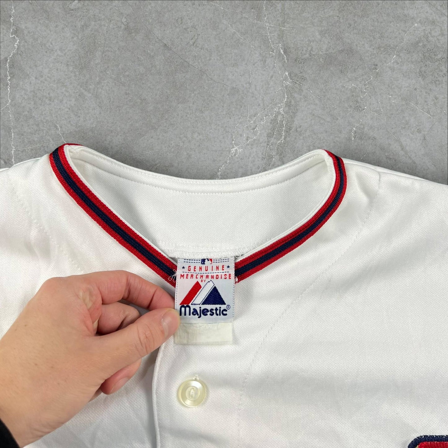 Jersey vintage baseball MLB Washington Nationals Majestic MLB