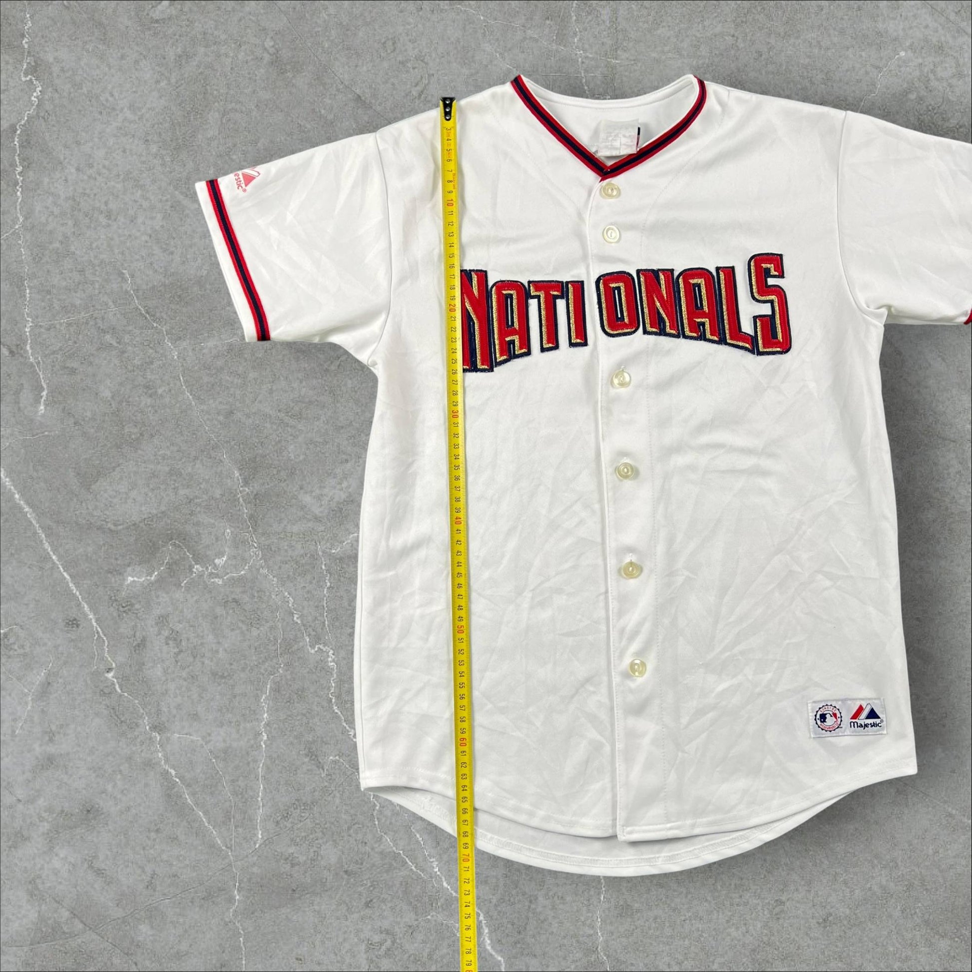 Jersey vintage baseball MLB Washington Nationals Majestic MLB