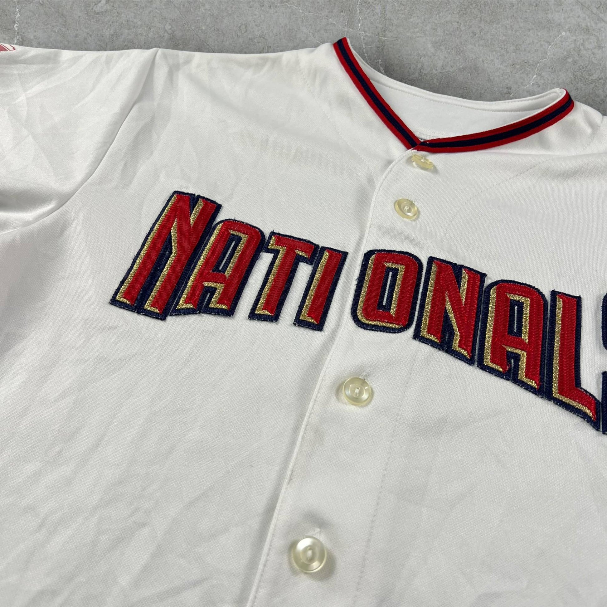 Jersey vintage baseball MLB Washington Nationals Majestic MLB