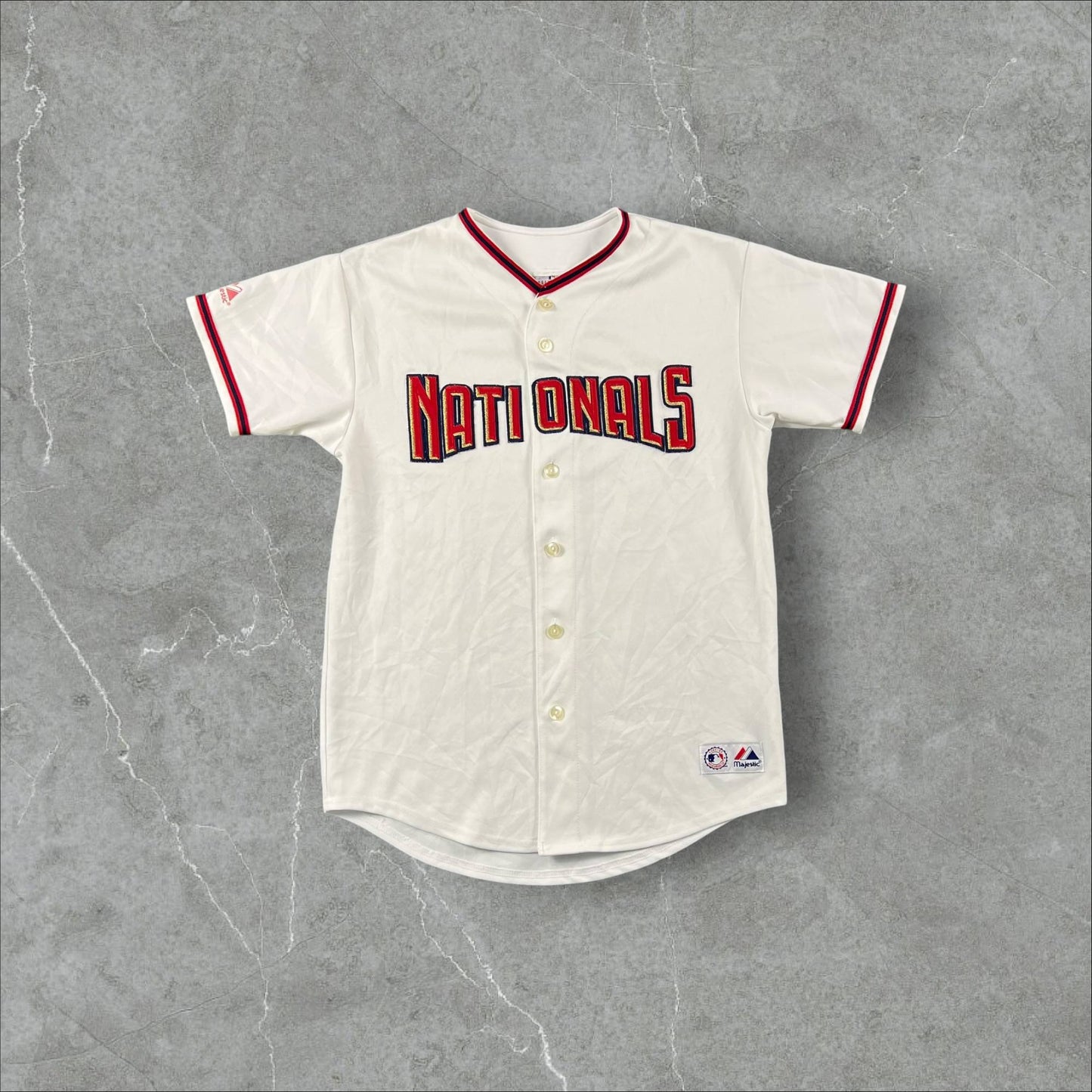 Jersey vintage baseball MLB Washington Nationals Majestic MLB