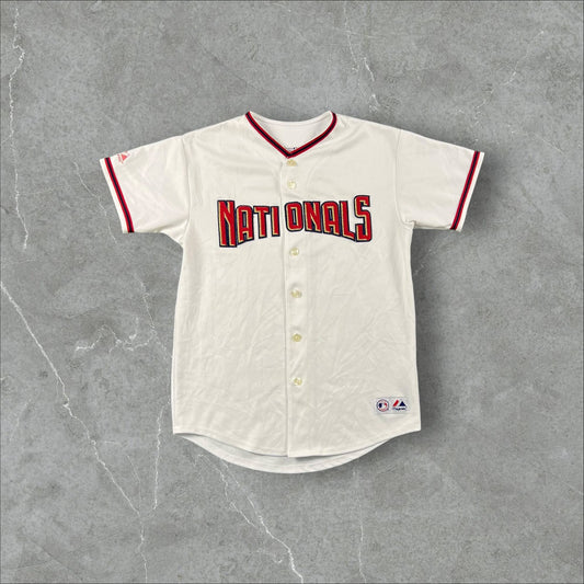 Jersey vintage baseball MLB Washington Nationals Majestic MLB