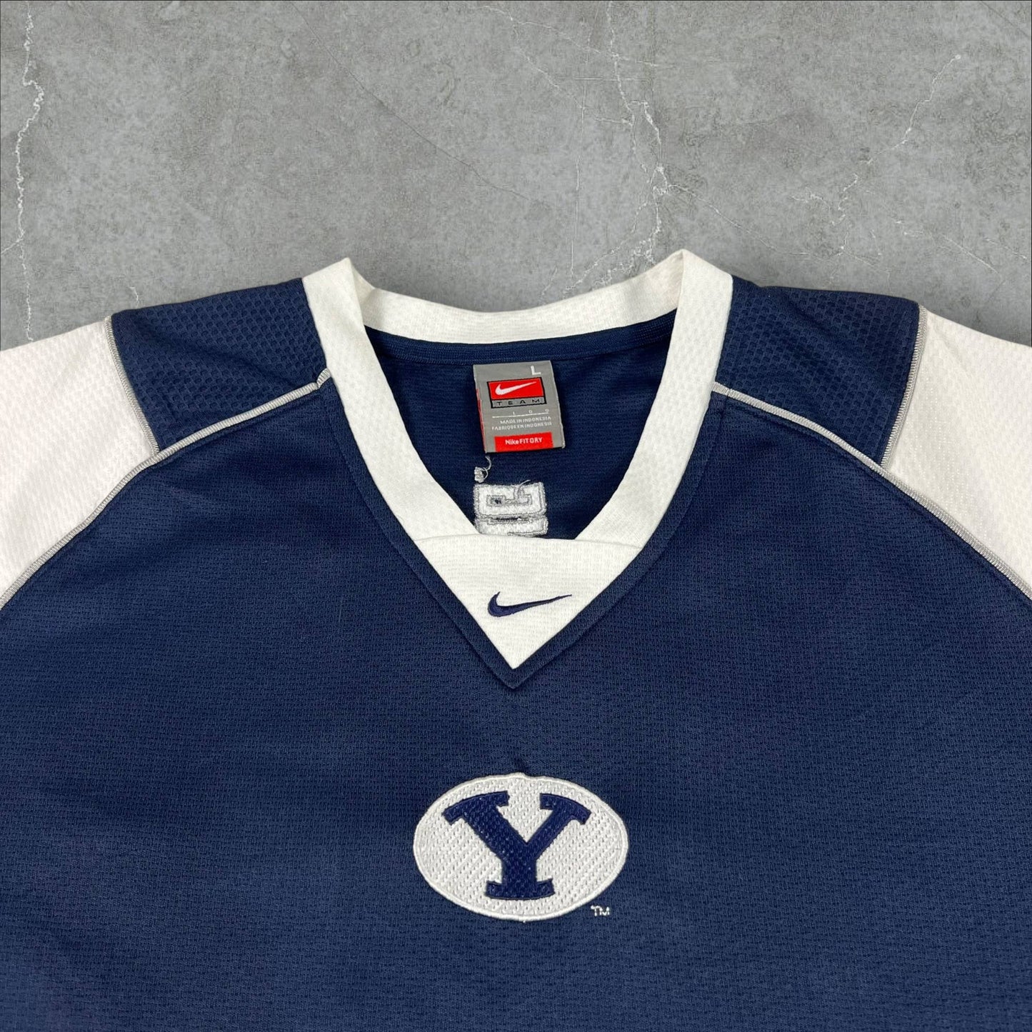 Jersey Nike vintage BYU Cougars Logo Y Dri-FIT Training Nike