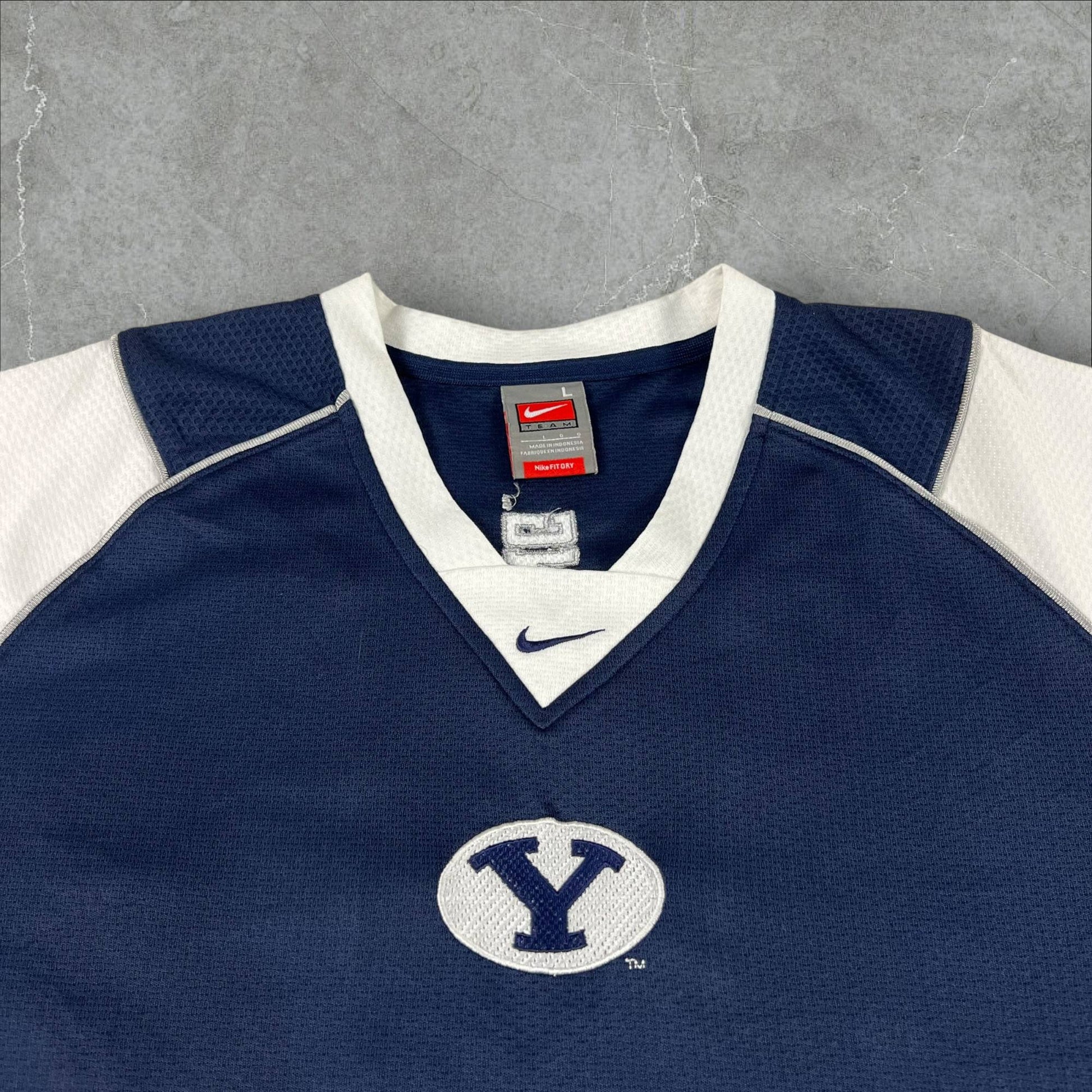 Jersey Nike vintage BYU Cougars Logo Y Dri-FIT Training Nike