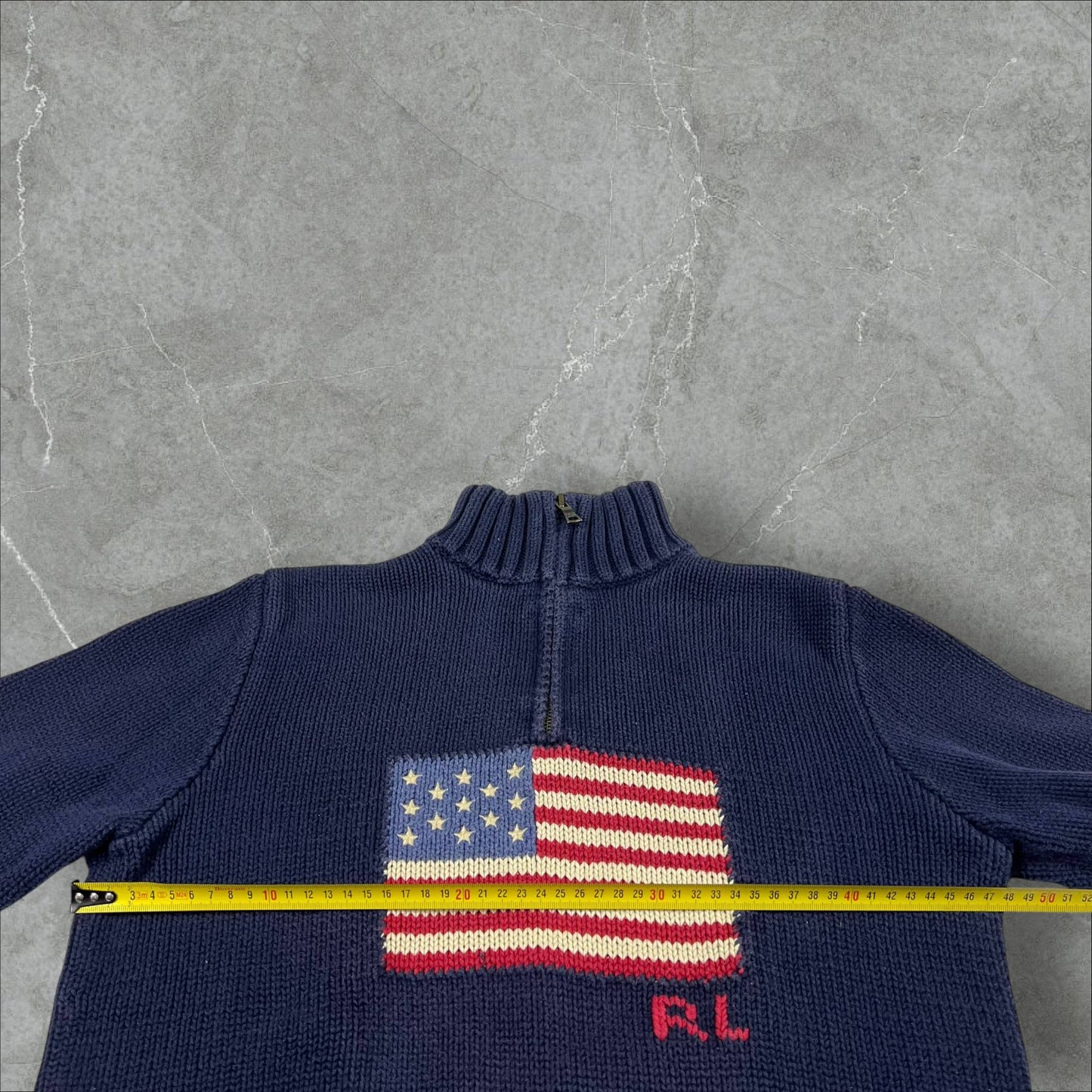 Maglione vintage Polo Ralph Lauren bandiera USA Ralph Lauren