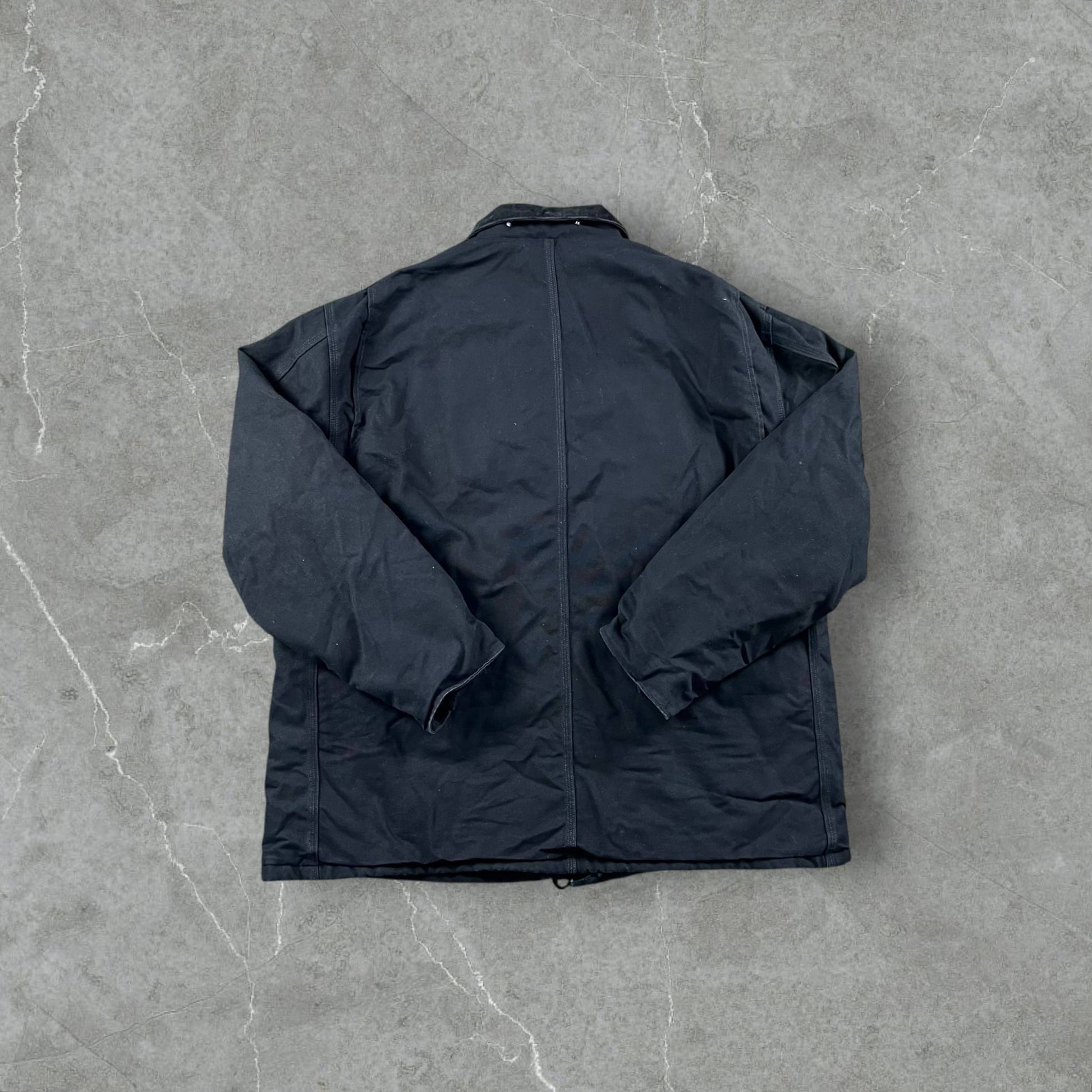 Giacca vintage Carhartt GFS Quilted Insulated Work Jacket - Style 111157 BLK Carhartt