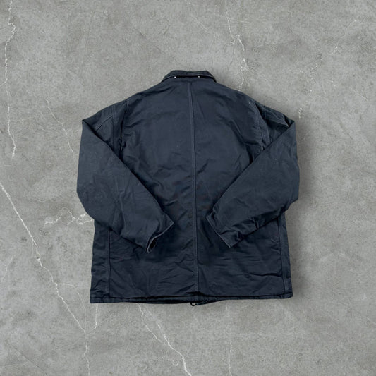 Giacca vintage Carhartt GFS Quilted Insulated Work Jacket - Style 111157 BLK Carhartt