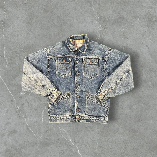 Giacca in jeans vintage Wrangler Spirit Of America Wrangler