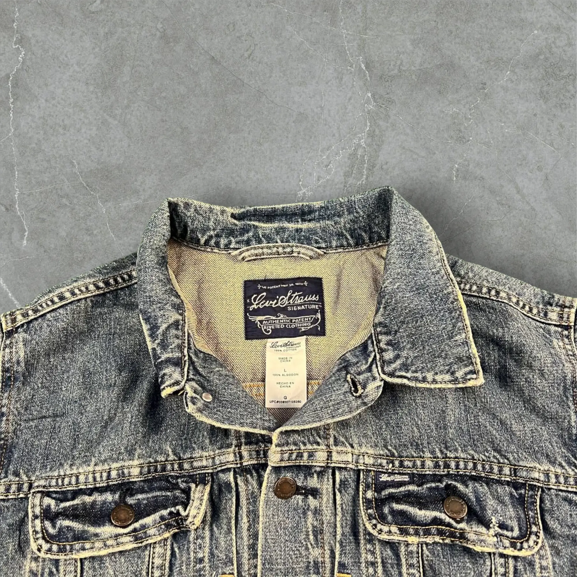 Giacca in jeans vintage Levi’s Authentic Patent Riveted Clothing Levi's