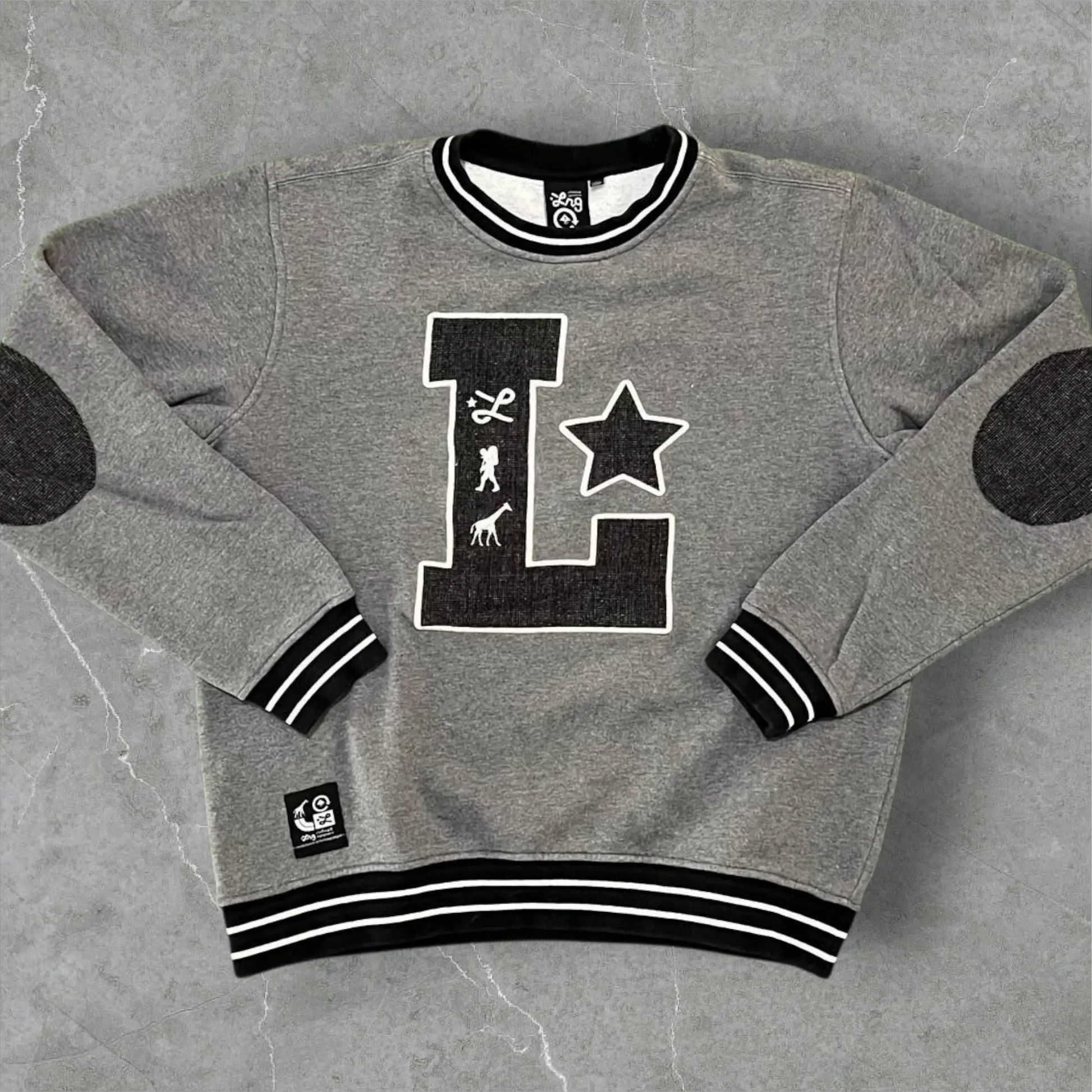 Felpa old school LNG Vintage Dressing