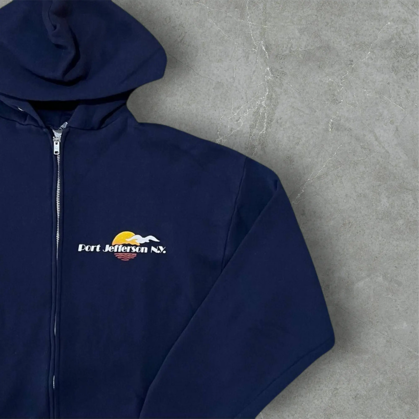 Felpa vintage USA New York Port Jefferson Vintage Dressing