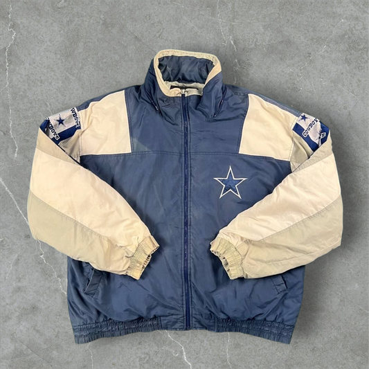 Giubbotto vintage anni 90 Dallas Cowboys NFL Game Day NFL