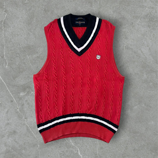Maglione smanicato vintage Tommy Hilfiger Golf Tommy Hilfiger