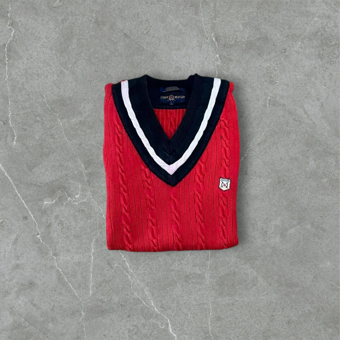 Maglione smanicato vintage Tommy Hilfiger Golf Tommy Hilfiger