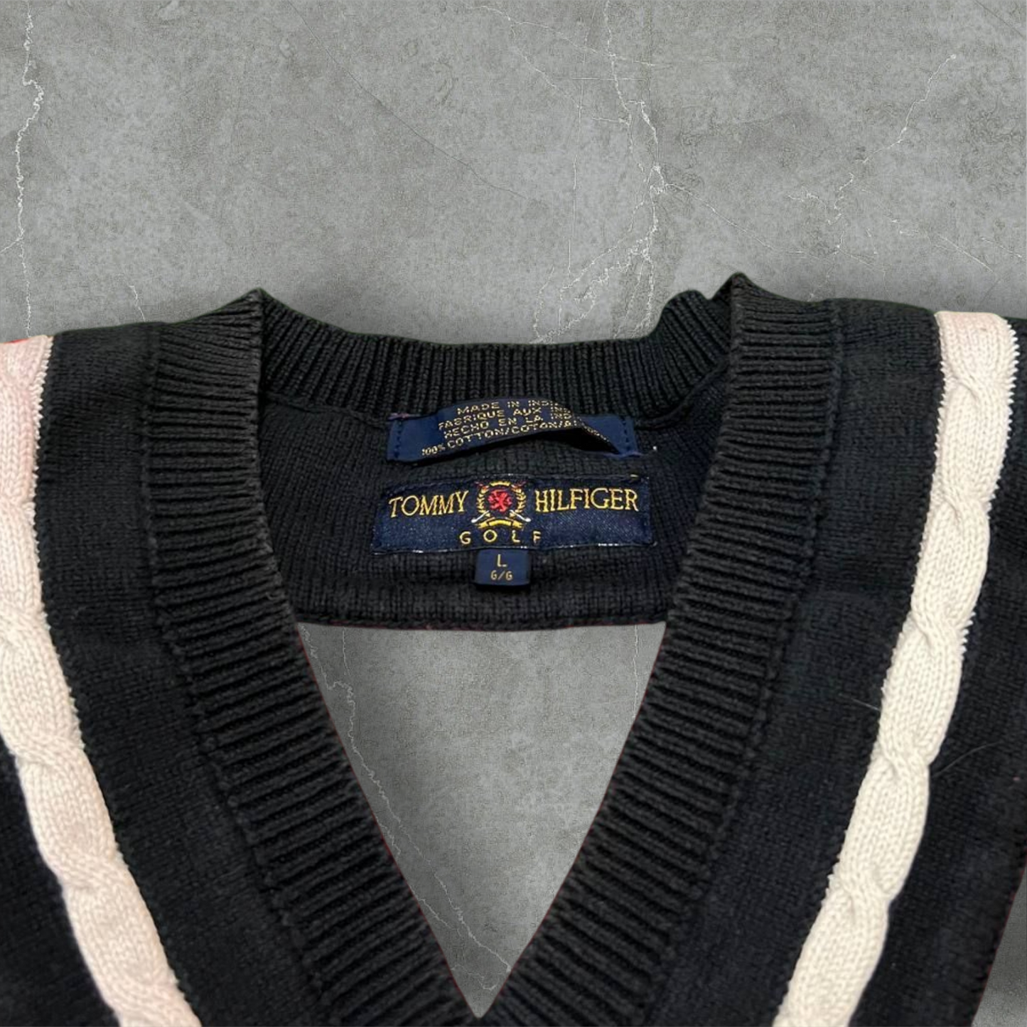 Maglione smanicato vintage Tommy Hilfiger Golf Tommy Hilfiger
