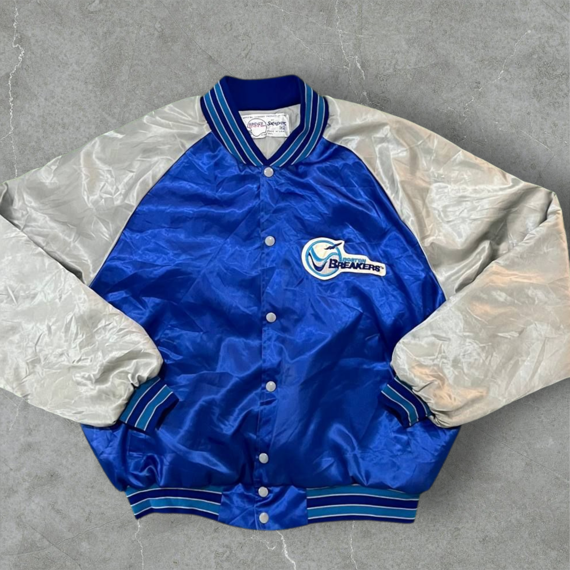 Giacca vintage 80' Swingster x USFL Boston Breakers USFL