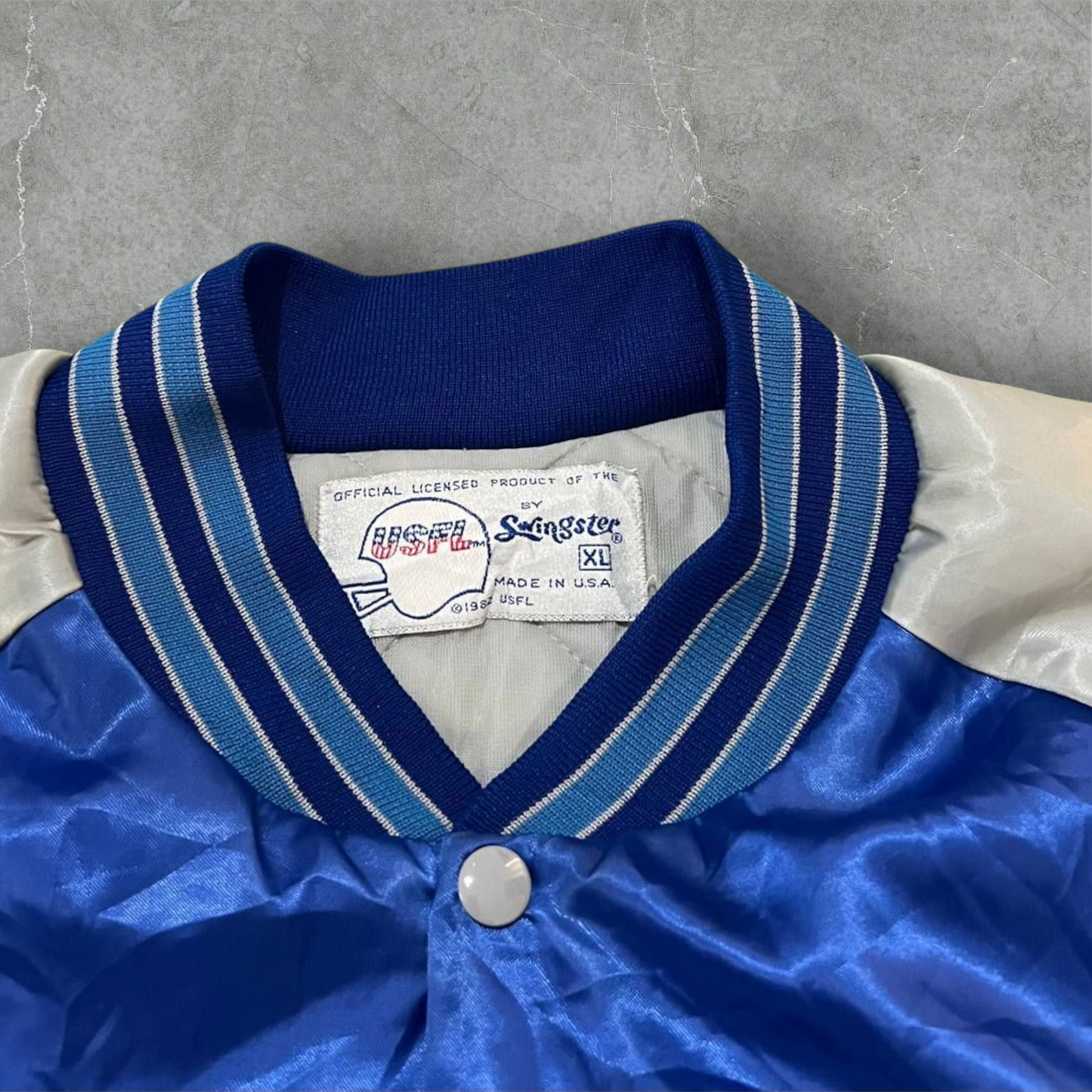 Giacca vintage 80' Swingster x USFL Boston Breakers USFL