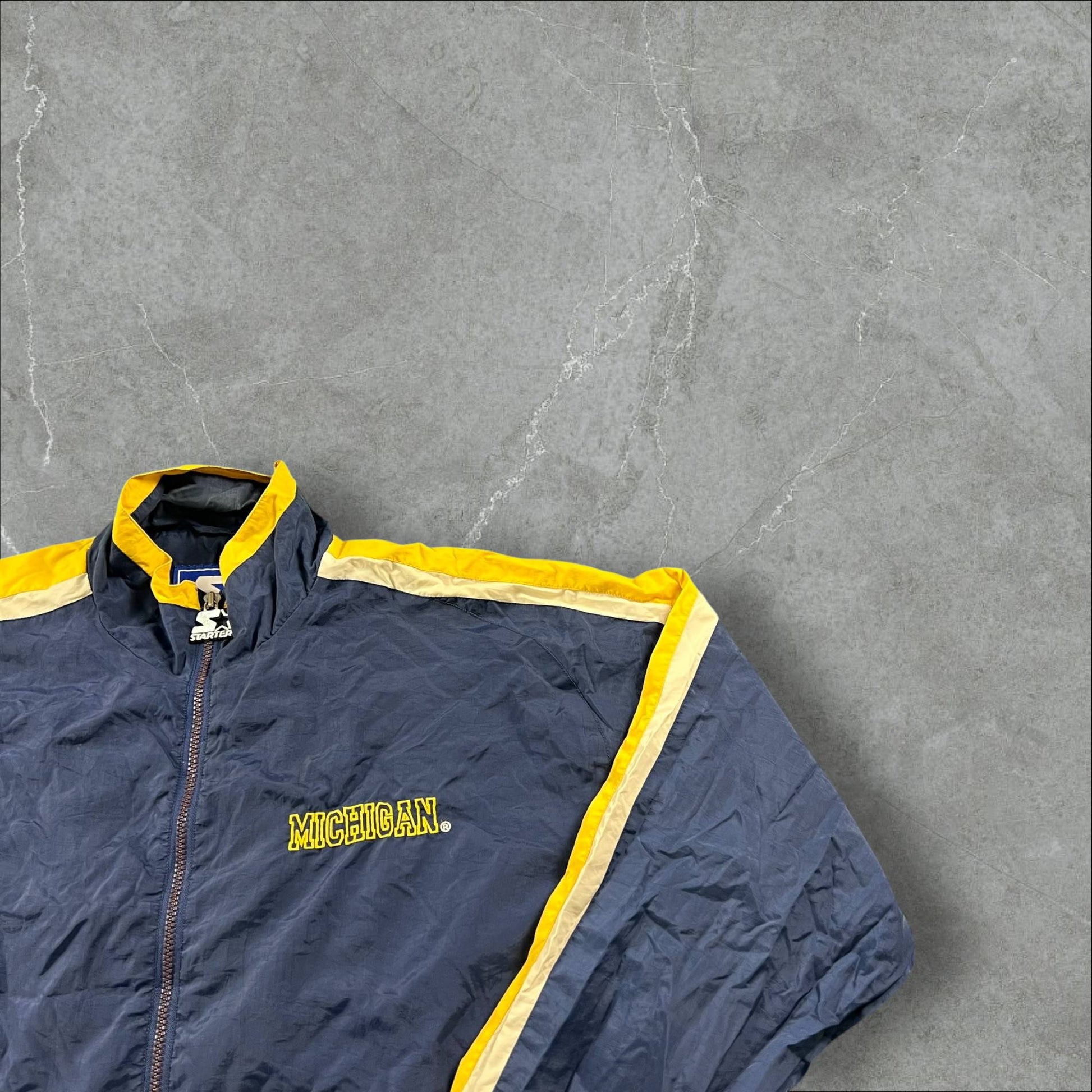 Giacca vintage Starter University of Michigan Wolverines Starter