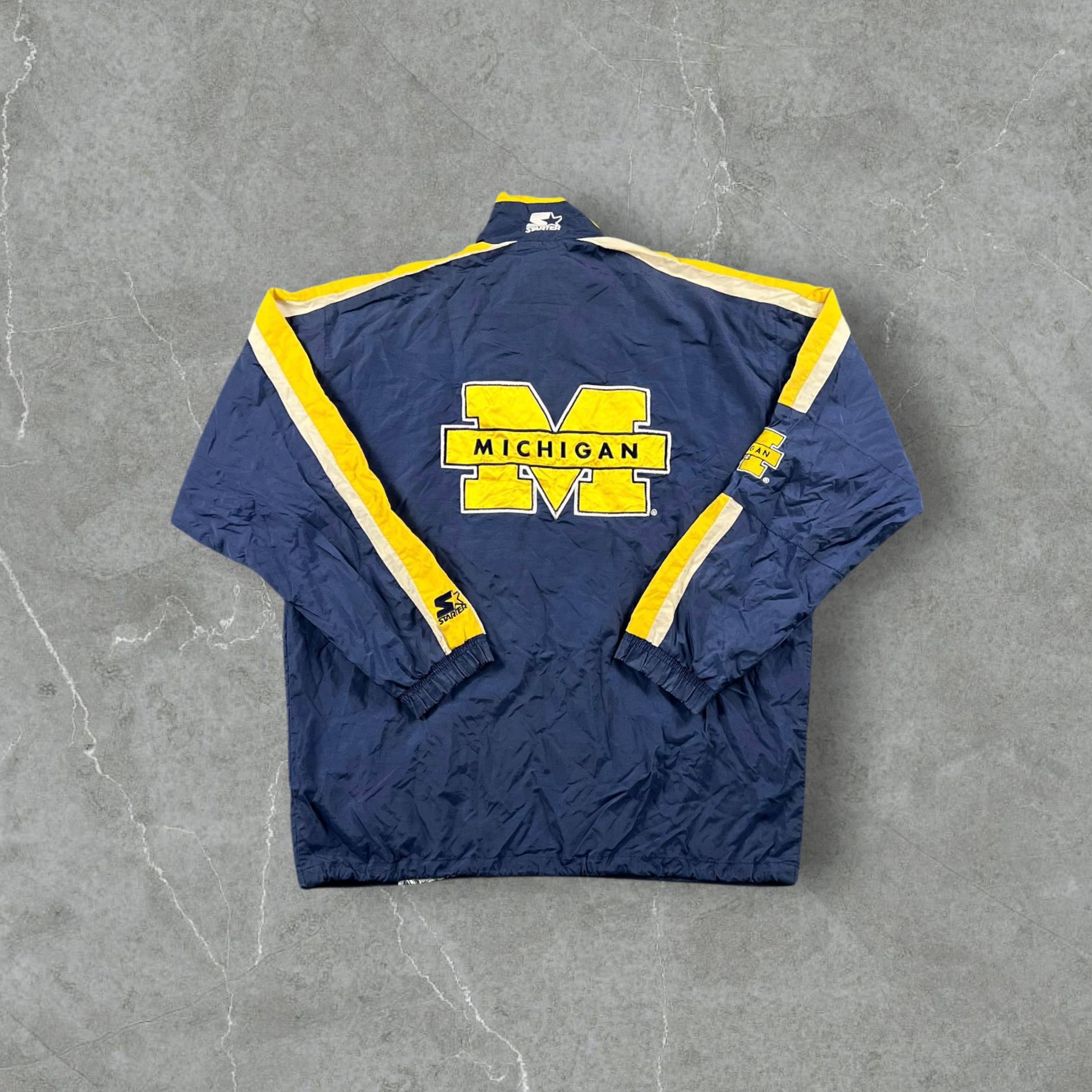 Giacca vintage Starter University of Michigan Wolverines Starter