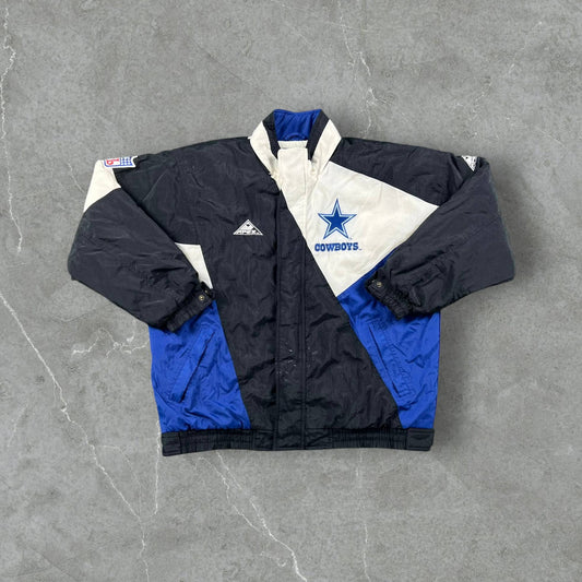 Giacca vintage anni 90 Apex One Pro Line x NFL Dallas Cowboys NFL